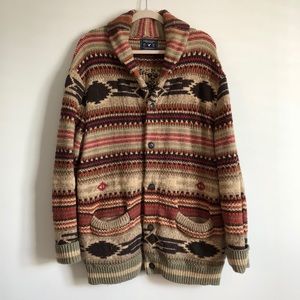 Navajo Cardigan Sweater
